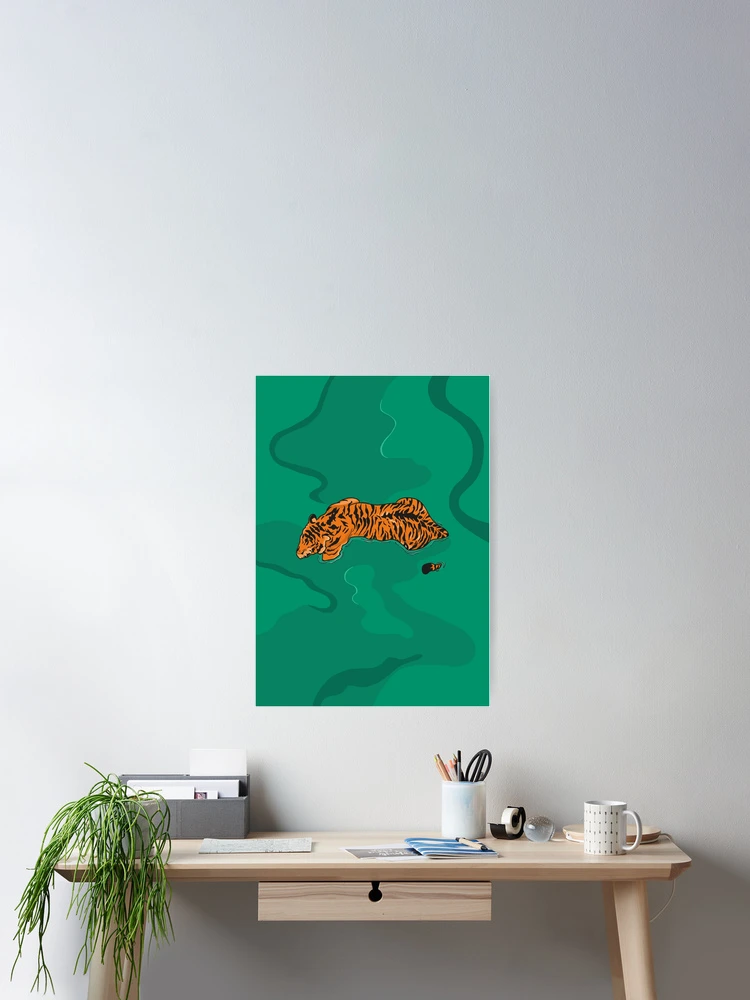 Thumbnail 2 of 3, Poster, Tiger designed and sold by daruchan.