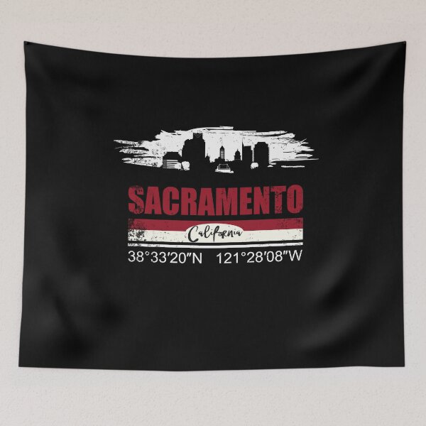 Item preview, Sacramento Skyline City Silhouette designed and sold by IvonDesign.