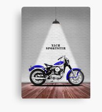Das Vintage Sportster Motorrad Leinwanddruck