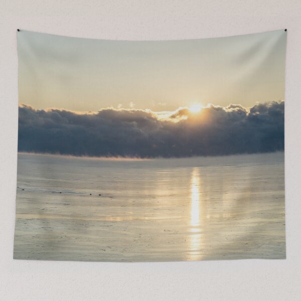 Item preview, Like Smoke on the Water - Polar Vortex Sunrise designed and sold by Georgia Mizuleva.