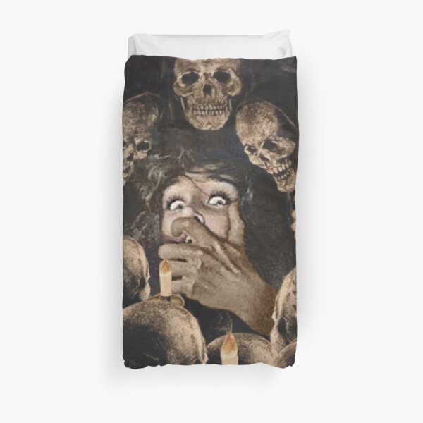 DARK VIGIL⠀ Duvet Cover