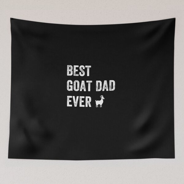 Item preview, Best Goat Dad Ever - Goat Lover designed and sold by Captain Mood.