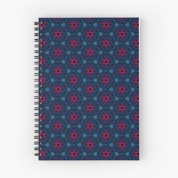 Item preview, Caleidoscopio de hexágono azul, púrpura y rojo designed and sold by VicCreatures.