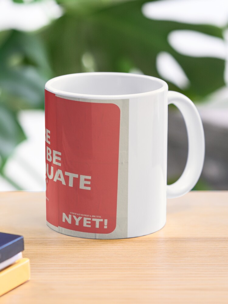 Thumbnail 1 of 6, Coffee Mug, Adequate Food Mug designed and sold by NYET! - a Brexit UK Border Farce.