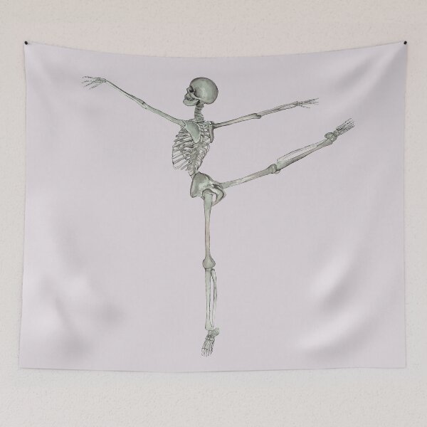 Item preview, Ballerina Skeleton: Ballet Lover Gift designed and sold by osuariumfloreus.