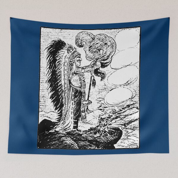 Item preview, Native American chief designed and sold by untagged-shop.
