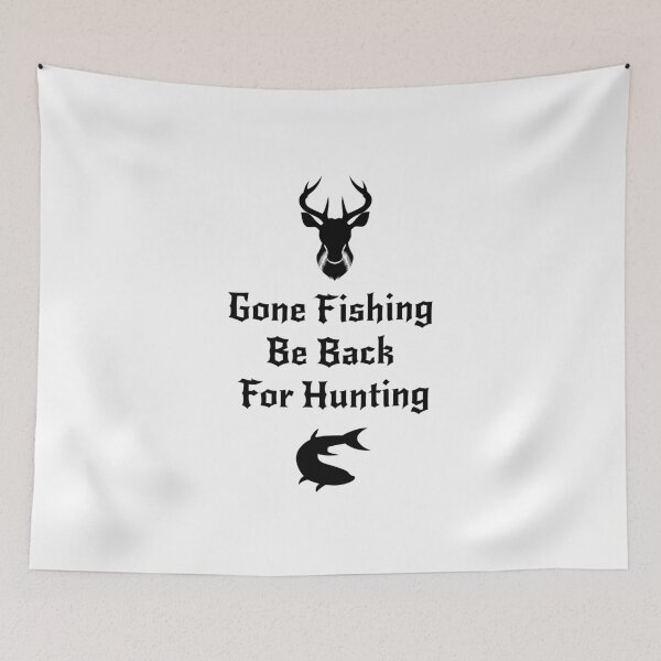 Item preview, Fishing And Hunting Funny Hunter Gifts designed and sold by Seas Wanda.