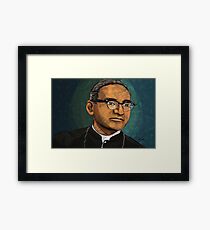 arnulfo romero Óscar Romero Framed Print