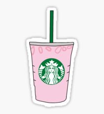 Starbucks rosa Getränk Sticker
