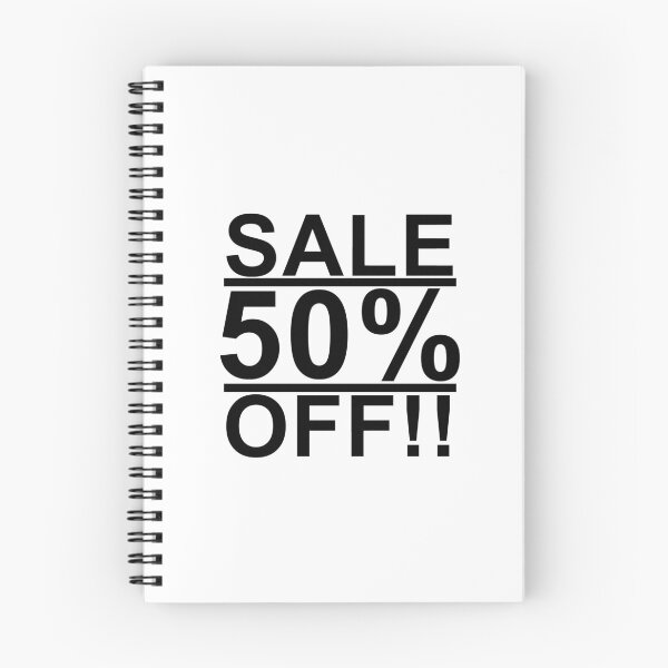 Item preview, Sale 50% Off Text Design designed and sold by GetItGiftIt.