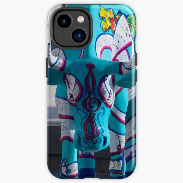 Painted Cow by Cathedral Youth, Ebrington Square Derry iPhone Tough Case