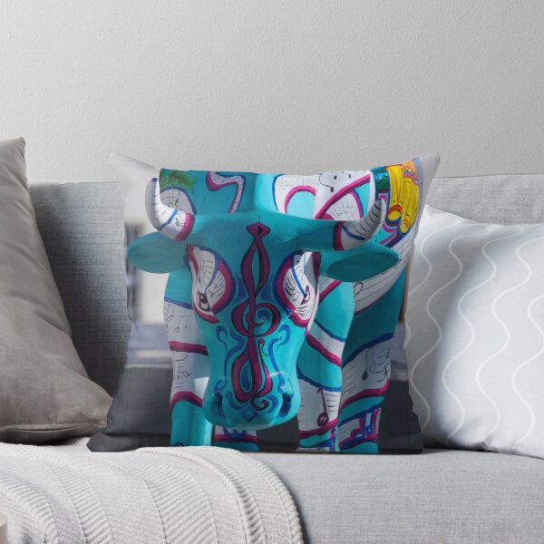 Item preview, Painted Cow by Cathedral Youth, Ebrington Square Derry designed and sold by George Row.