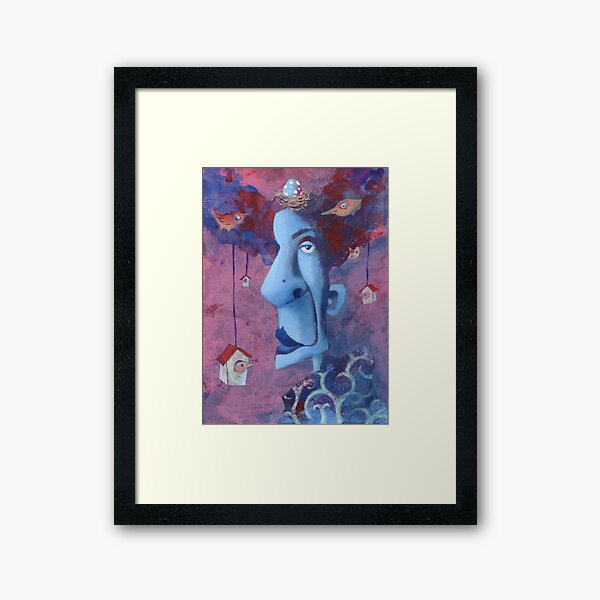 Madame Coo Coo Framed Art Print