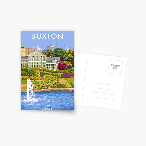 Buxton Derbyshire Postcard