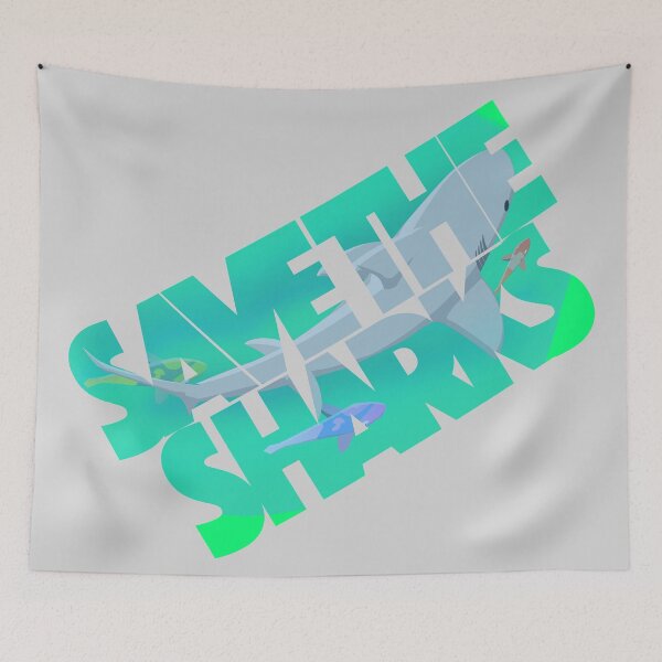 Item preview, Save The Sharks designed and sold by Shaun Hume.