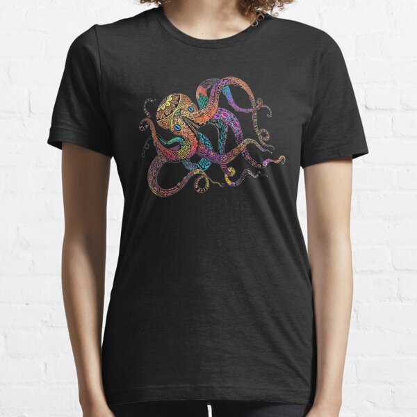 maglietta octopus rosa