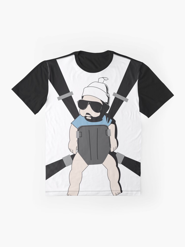 HANGOVER Funny BABY CARRIER Onesie 6 9 12 18 24 2T Creeper Outfit Shirt  Gift Tshirt Boy Girl Gray the Alan Fan Art One Wolf Man Pack 