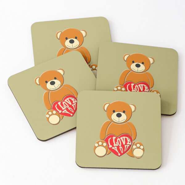 Item preview, love bear designed and sold by doniainart.