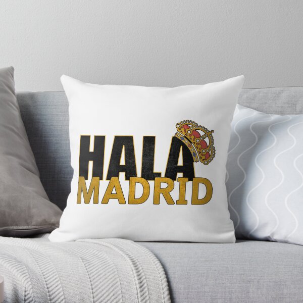Football Soccer Fans Ultras Madrid Throw Pillow By Tombalabomba Redbubble