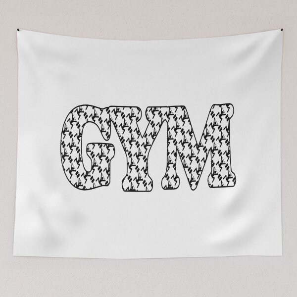 Item preview, Gym Weight Lifting Pattern designed and sold by MurphyMorganGifts.
