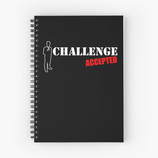Item preview, Barney Stinson Challenge Accepted designed and sold by Meta Cortex.