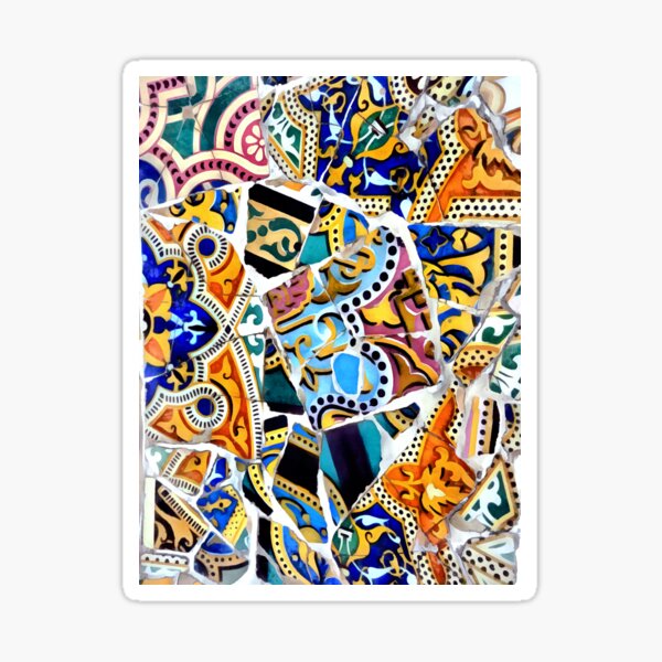 Item preview, Gaudi Barselona mosaic designed and sold by Shevi.