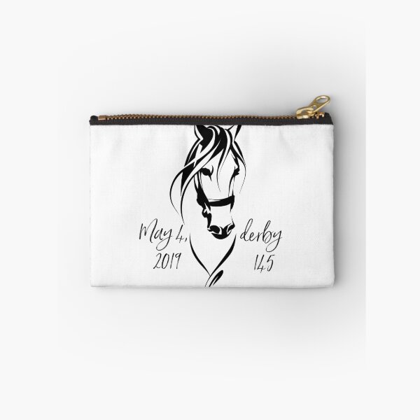 Item preview, Derby Horse, Kentucky, 2019, 145, Black and White, Southern, Horserace designed and sold by CleverlyInspired.