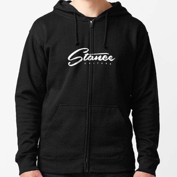 Stance Culture Black Zipped Hoodie