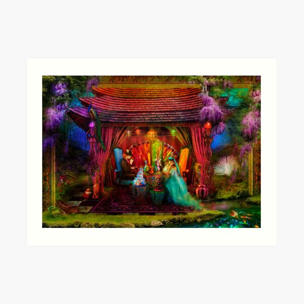 A Mad Tea-Party Art Print