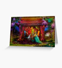 A Mad Tea-Party Greeting Card