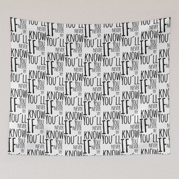 Item preview, An attempt makes wisely text designed and sold by KleinJenny.