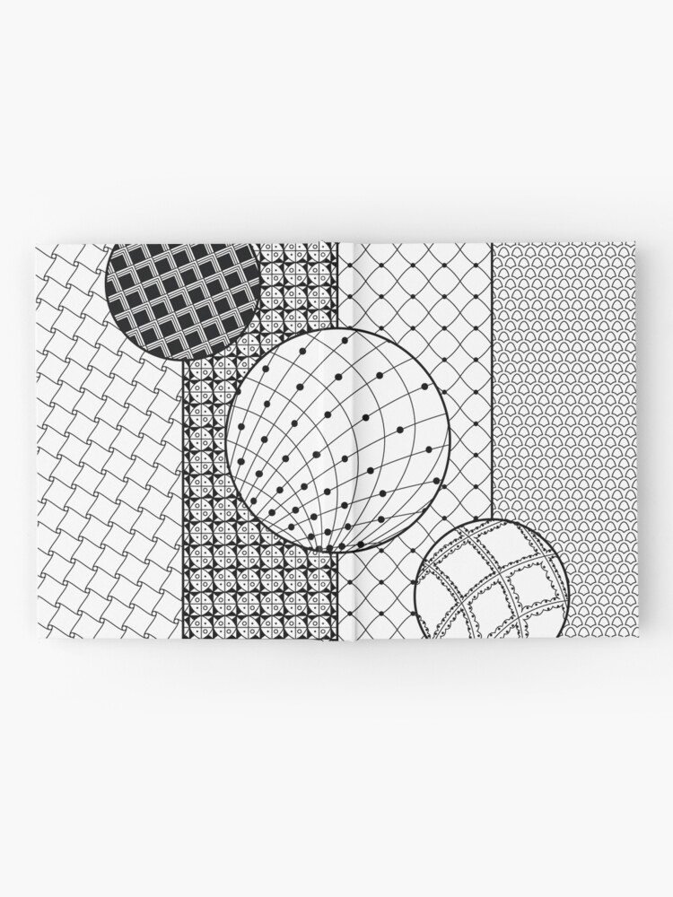 Zentangle wall art, square, pattern Spiral Notebook for Sale by  CrazyRabbits