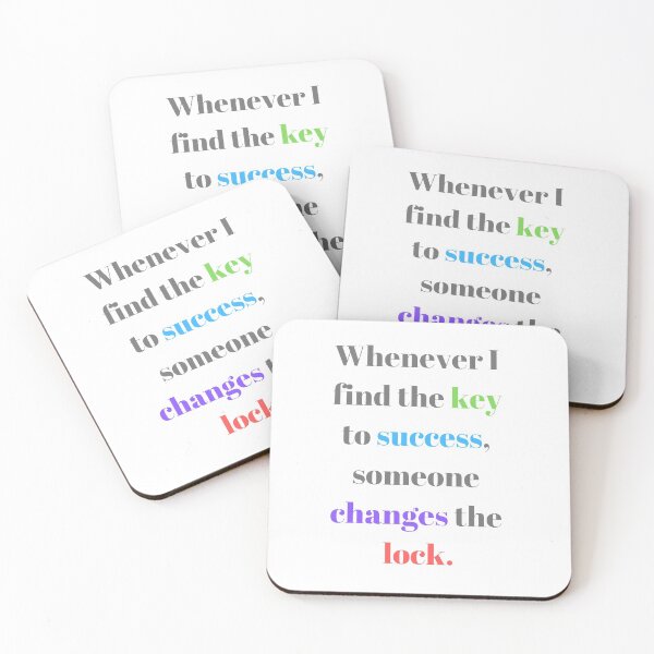 Item preview, Key to success, someone changes the lock designed and sold by Urban Binge.