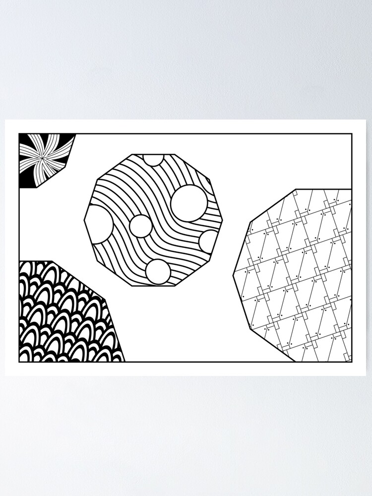 Zentangle, wall art, circles, pattern Greeting Card for Sale by  CrazyRabbits