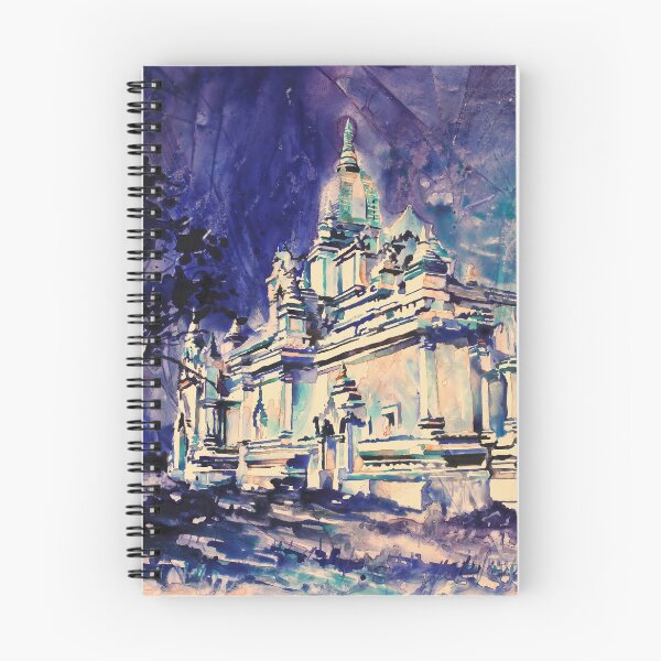 Item preview, Ruined pagodas of Bagan (Pagan) in Myanmar (Burma) designed and sold by rfoxphoto.