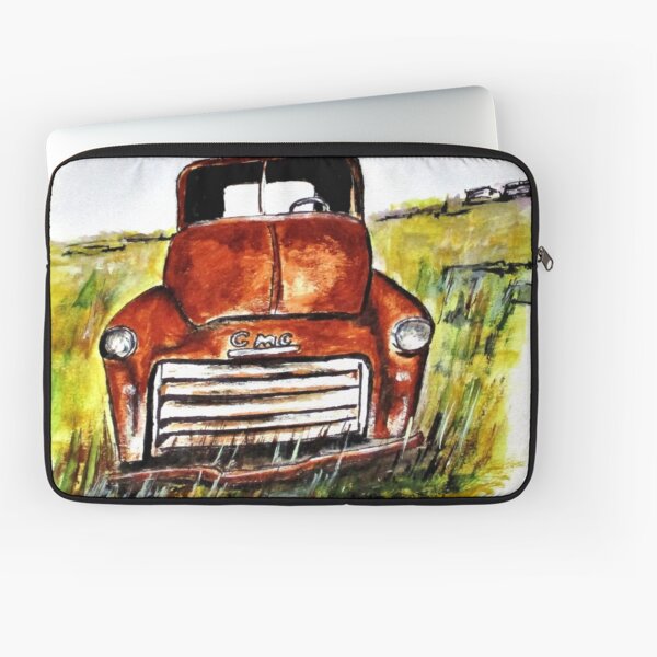 Rusted Farm Truck Laptop Sleeve