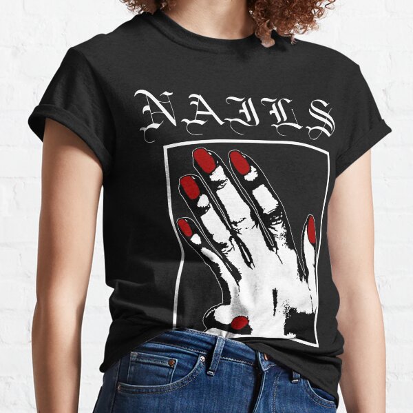 Artikel-Vorschau von Grindcore-NAILS-Parodie, designt und verkauft von Bone Dagger Clothing.