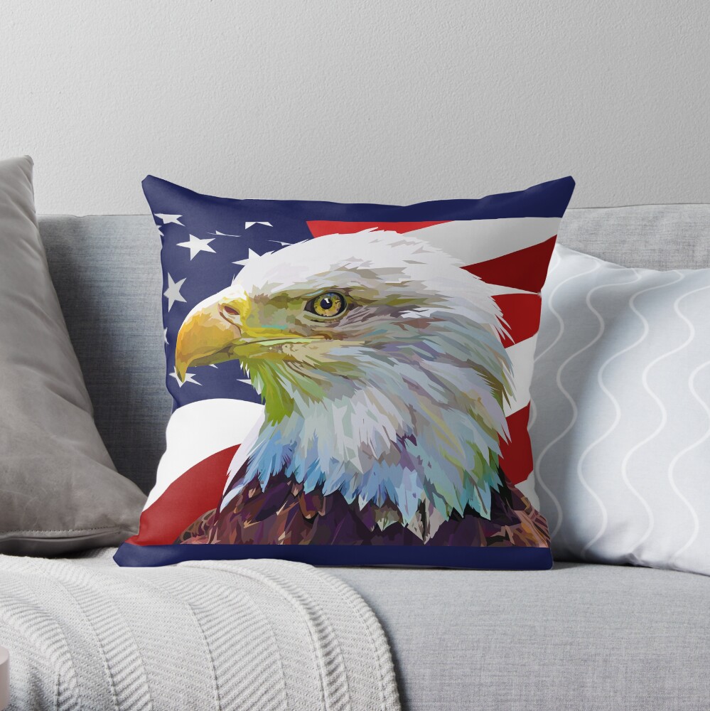 America the Greatest Throw Pillow