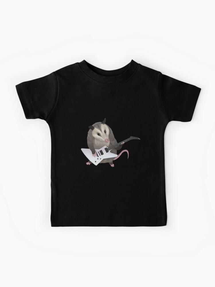 Opossum Playing The Electric Guitar - Possum Shirt
