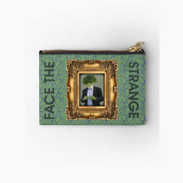 Item preview, Broccoli Man in Vintage Frame designed and sold by FaceTheStrange.