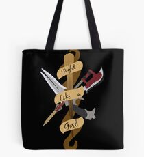 Fight Like A Girl Tote Bag