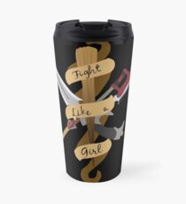 Fight Like A Girl Travel Mug
