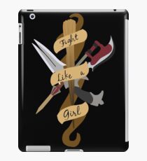 Fight Like A Girl iPad Case/Skin