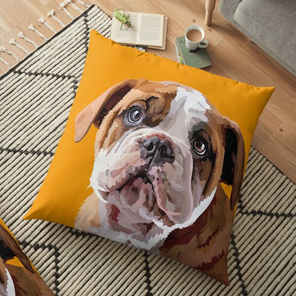 A mens best friend Floor Pillow