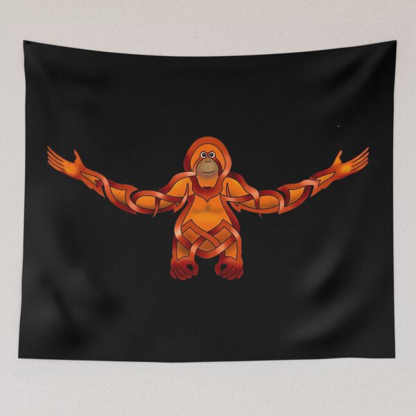 Item preview, Celtic Knot Orangutan designed and sold by KnotYourWorld.