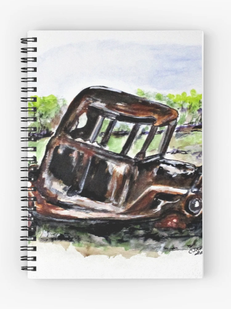 Thumbnail 1 of 3, Journal, Wrecked And Rusting designed and sold by Clyde J. Kell.