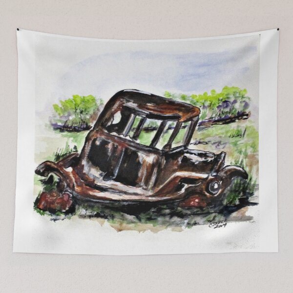 Item preview, Wrecked And Rusting designed and sold by Clyde J. Kell.