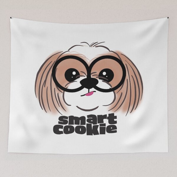 Item preview, Shih Tzu - Smart Cookie designed and sold by indicap.