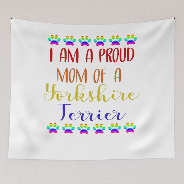 Item preview, Proud Yorkshire Terrier Dad Dad dog breed designed and sold by NixBob.