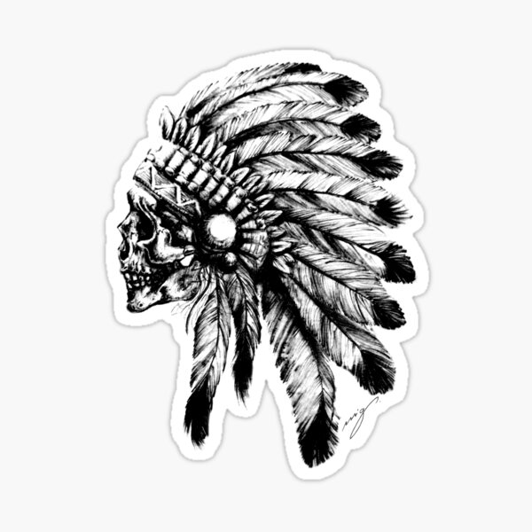 Cherokee Indian Stickers Redbubble